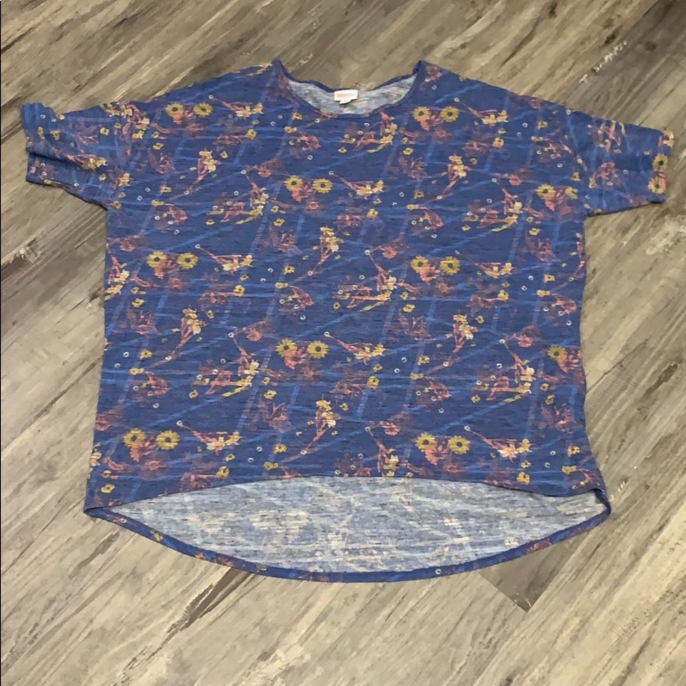 Lularoe top shirt floral flowers size 3XL